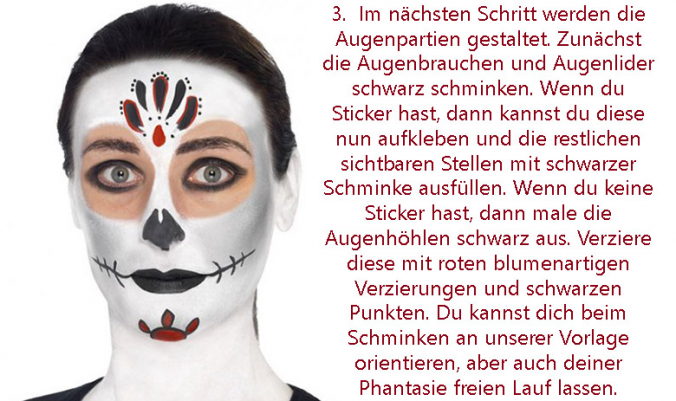 Sugar Skull Makeup 3 Sugar Skull Makeup 3